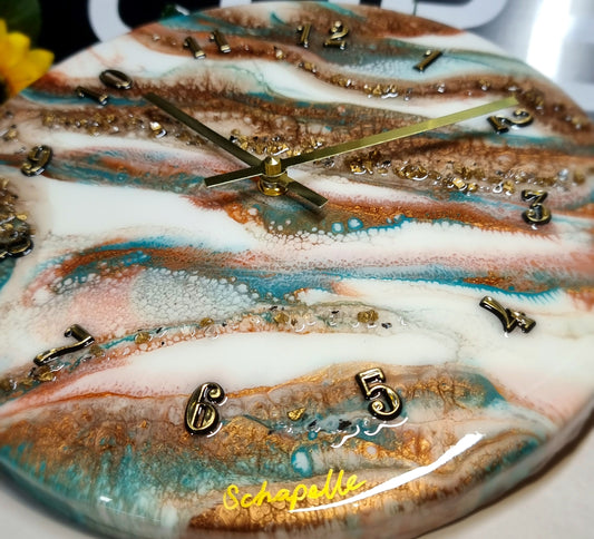 Epoxy Resin Wall Clock Regular (ab1658)