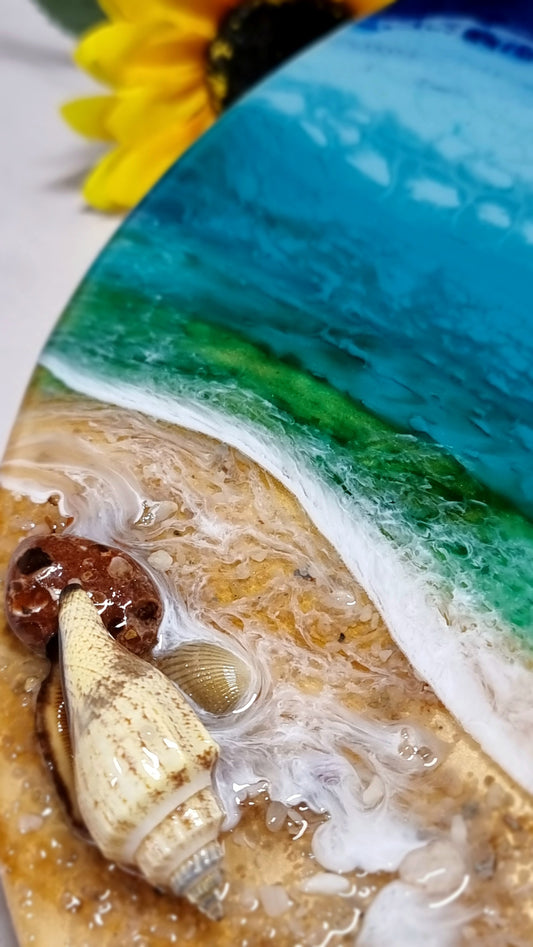 Epoxy Resin Wall Clock Regular (ab1674)