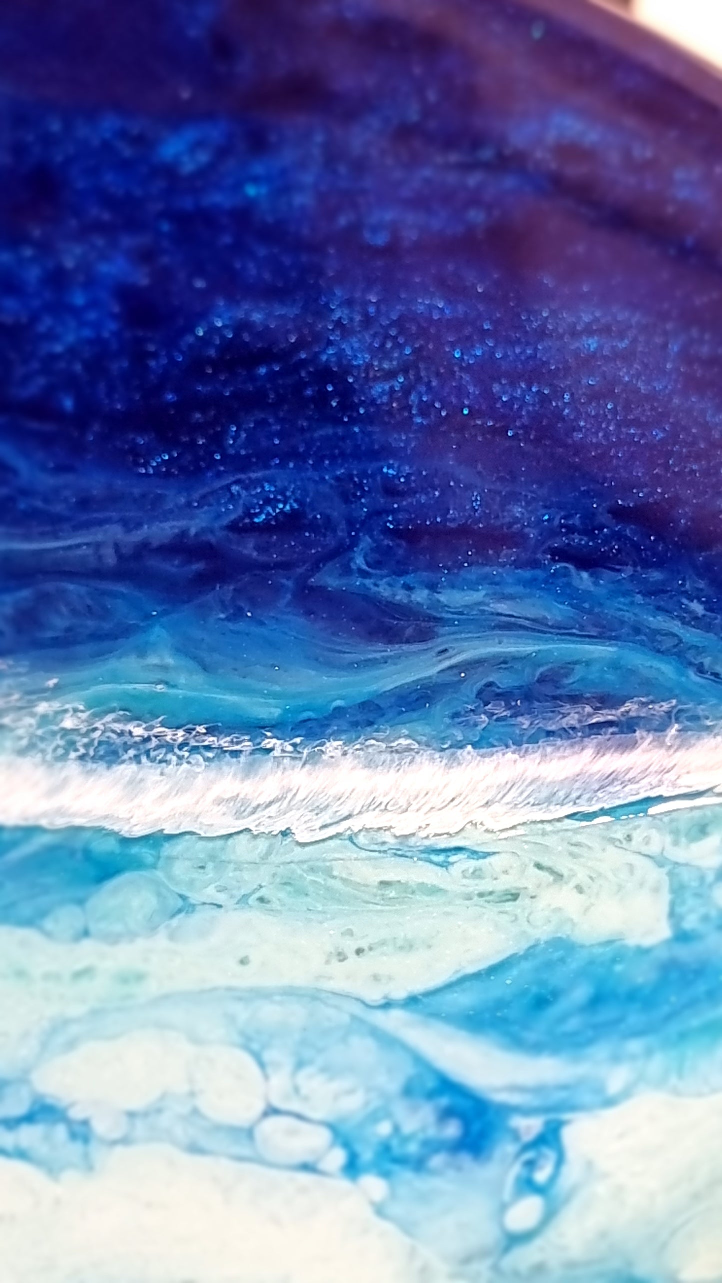 Epoxy Resin Wall Clock Regular (ab1620)