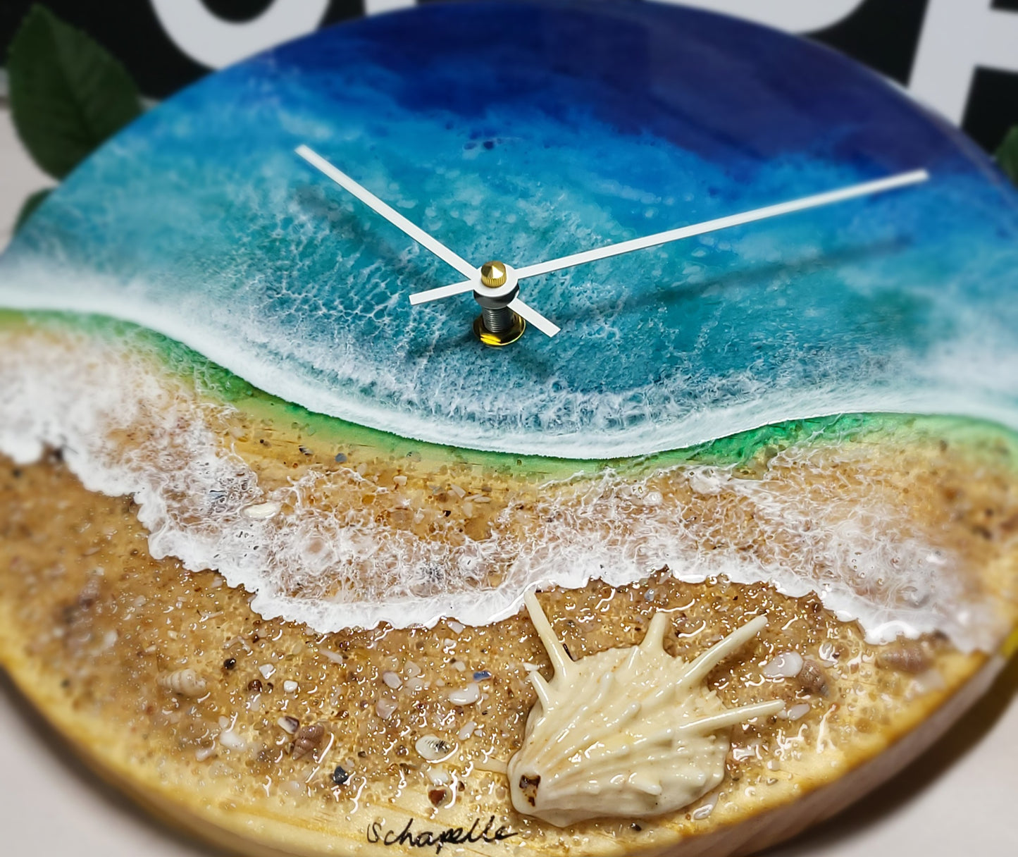 Epoxy Resin Wall Clock Regular (ab1740)