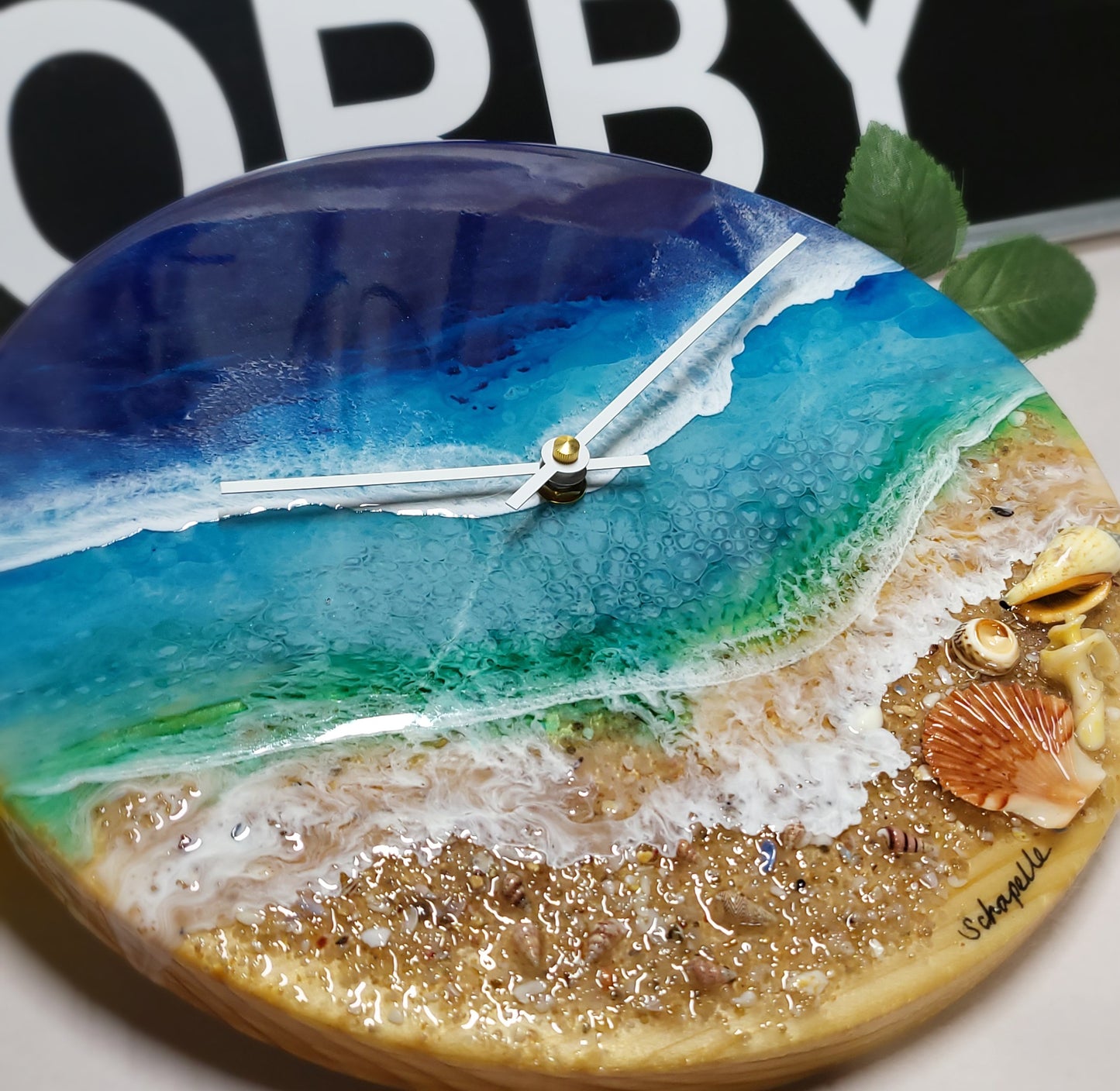 Epoxy Resin Wall Clock Regular (ab1762)