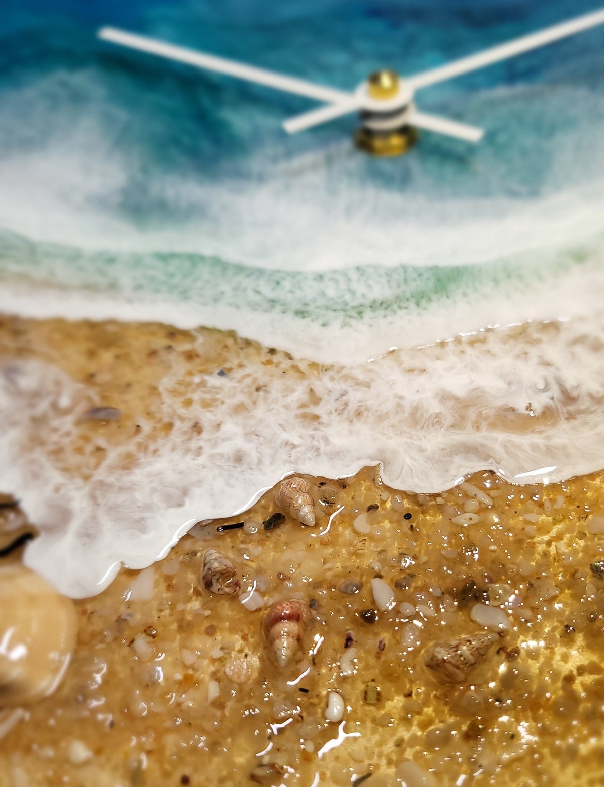 Epoxy Resin Wall Clock Regular (ab1784)