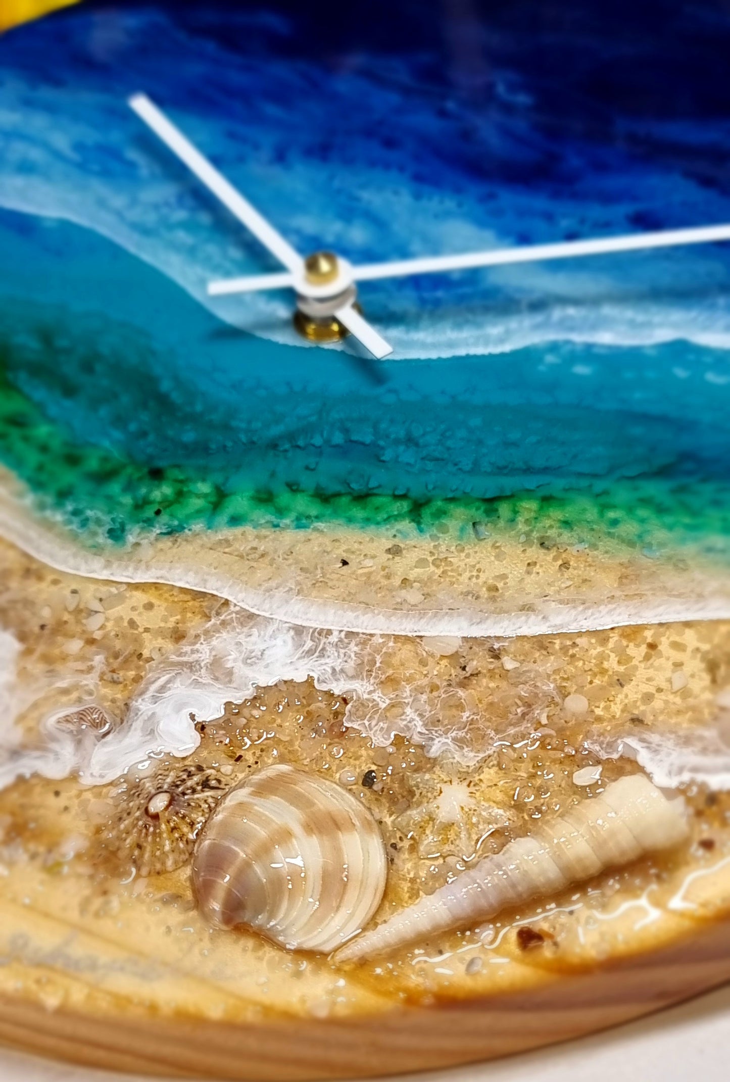 Epoxy Resin Wall Clock Regular (ab1676)