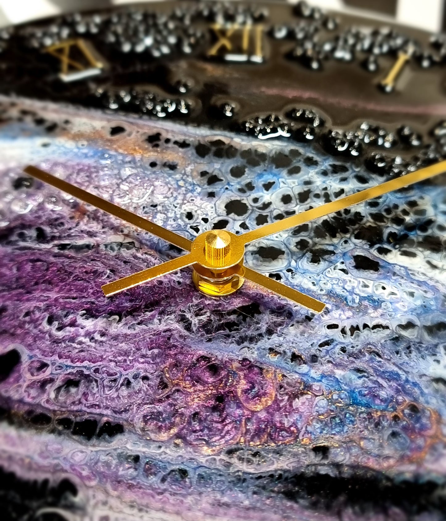 Epoxy Resin Wall Clock Regular (ab1642)