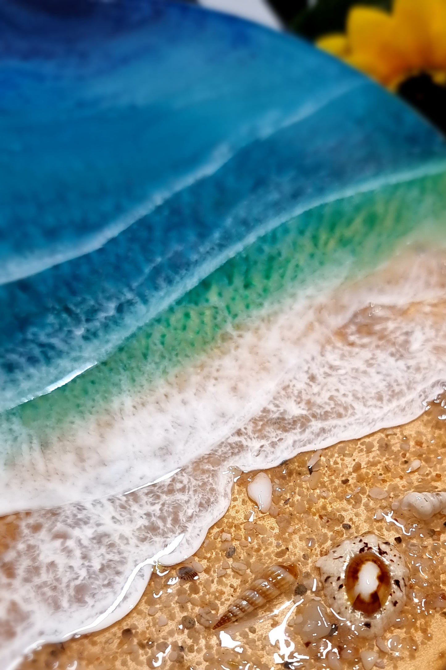 Epoxy Resin Wall Clock Regular (ab1641)