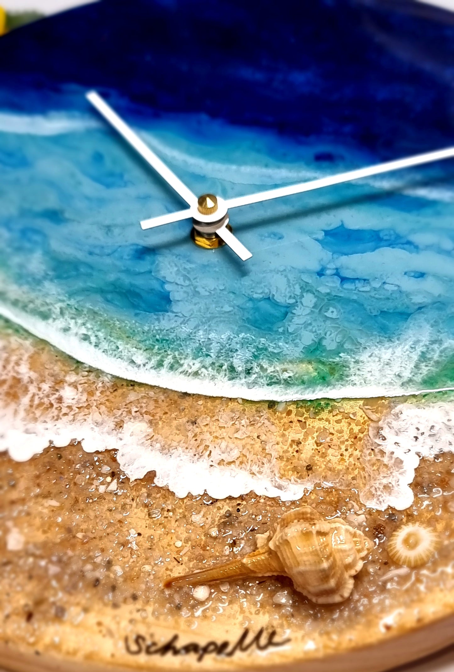 Epoxy Resin Wall Clock Regular (ab1620)